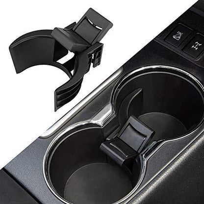 JoyTutus Cup Holder Compatible with Toyota Highlander 2014-2019, Upgraded More Steady, Center Console Cup Holder Insert Divider, Replacement for Highlander Accessories - size: Upgraded