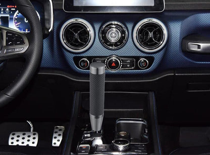 Abfer Tall Shift Knob Car Long Shifting Head Replace Weighted Gear Stick Shifter Knob Extension Fit Most Manual Automatic Transmission Vehicle, Grey - color: Grey-1