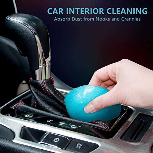 Cleaning Gel for Car Detailing Putty Car Vent Cleaner Goo Cleaning Putty Gel Auto Detailing Tools Car Interior Cleaner Dust Cleaning Mud for Cars Dust Cleaner Slime Keyboard Cleaner Gel (1Pack) - size: 1 Pack