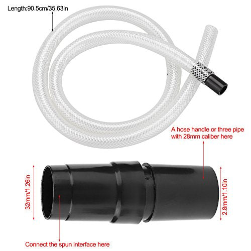 LiebeWH 9Pcs Micro Vacuum Attachment Mini Universal Vac Accessories Car Vehicle Attachments Kit