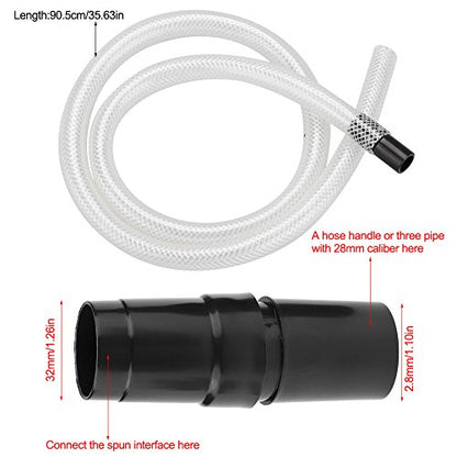 LiebeWH 9Pcs Micro Vacuum Attachment Mini Universal Vac Accessories Car Vehicle Attachments Kit