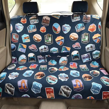 Tallew Back Seat Towel Cover for Car Athletic Running Towel Microfiber Bench Seat Cover for Pets Post Workout Sweat Washable Non Slip Automotive Backseat Protector for Outdoor Sport Camping Mat