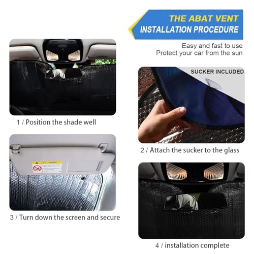 Windshield Sun Shade Palm Tree Beach Tropical Front Window Block UV Shades Visor Reflective Retractable for Car SUV Trucks - color: A015