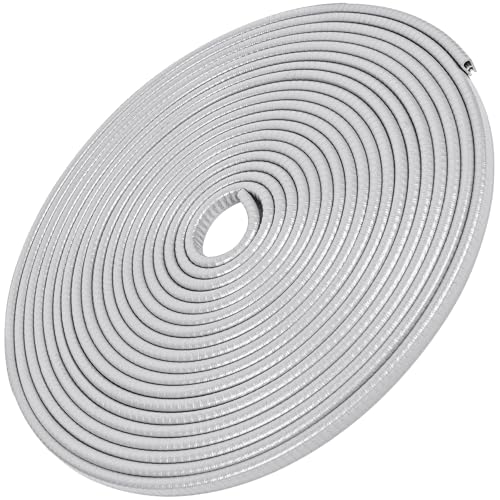 MYFAMIREA 33Ft(10M) Long Car Door Edge Guards, U Shape Edge Trim Rubber Seal Protector Car Door Protection Anti-Collision Rubber Clips Easy to Cut No Need Adhesive Fit for Most Vehicles| Grey - color: Gray, size: 33FT