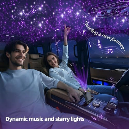[2026 Ultra-Slim, 75% Less Space] Retractable Car Charger with Starlight, Max 120W USB C Car Charger Adapter, Cars Phone Chargers Fast Charging, Car Chargers for iPhone 17 16 Pro Max Plus and Android - color: black gold