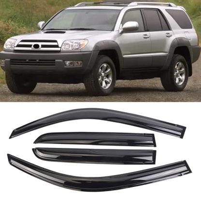Window Visor (Outside Mount) Deflector Rain Guard for 2003-2009 Toyota 4Runner 4 Pcs Window Deflector 94924 - size: 2003-2009 Toyota 4Runner