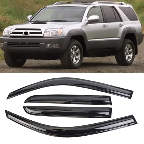 Window Visor (Outside Mount) Deflector Rain Guard for 2003-2009 Toyota 4Runner 4 Pcs Window Deflector 94924 - size: 2003-2009 Toyota 4Runner