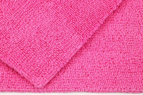 Autofiber [Mr. Everything] Premium Paintwork and Coating Leveling Towel (16"x16") 10 Pack (Pink) - color: Pink