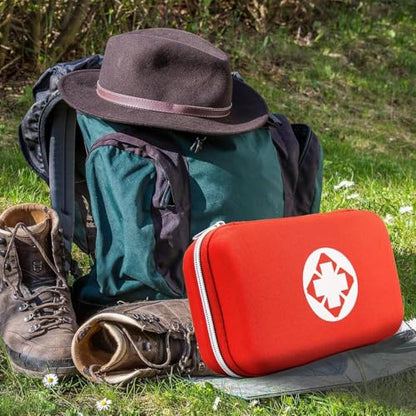 Car First Aid Kits 275Pcs Survival Gear Home Travel Size Small Emergency Kit Tactical Hiking EVA Camping Essentials Backpack Sports Office Boat Urgent Accident - style: 275Pcs
