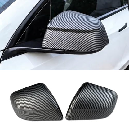 MAXDOM Side Mirror Cap Compatible with Tesla 2025+ Model Y Juniper (Matte Carbon Pattern, Model Y Juniper 2025+) - color: Matte Carbon Pattern