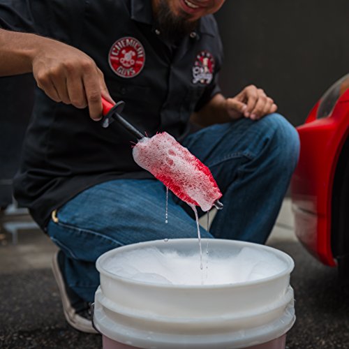 Chemical Guys ACC607 1 Pack Little Red Rocket Detailing Brush - size: , 1 Pack, style: Little Red Rocket