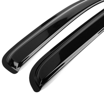 Rainproof Side Window Wind Deflectors for Benz E-Class W124 1984-1995 | Tape-on Sun Rain Guards, Stylish Car Window Visors & Vent Deflectors Installation Tape Included MB01 - size: E-CLASS W124 1984-1995