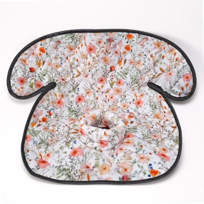 Floral Car Seat Protector Piddle Pad,Waterproof Carseat Covers,Potty Training Anti-Slip Potty Toilet Training Liner for Babies & Toddlers ，Machine Washable