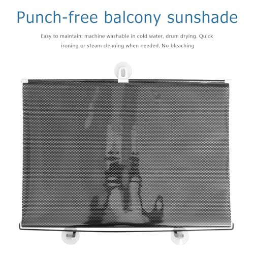 PATKAW (1 Pcs) Window Blinds, Blackout Shades No Drill, Suction Cup Temporary Roller Blind, Light Blocking Window Cover for Bedroom, Office, Nursery, Home Privacy, Travel, Rv and Car - size: Size 1
