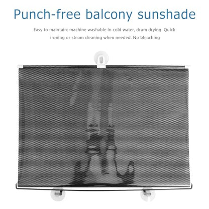 PATKAW (1 Pcs) Window Blinds, Blackout Shades No Drill, Suction Cup Temporary Roller Blind, Light Blocking Window Cover for Bedroom, Office, Nursery, Home Privacy, Travel, Rv and Car - size: Size 1