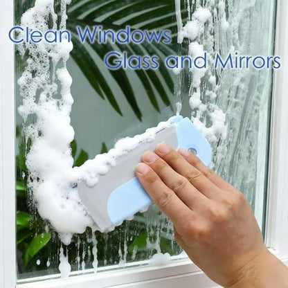 Amouy Small Rubber Squeegee(4 Pack),Kitchen Sink Squeegee for Countertops and Dishes.Multi-Purpose,for Vanity Tops,Bathroom Mirrors,Car Windows and Side Mirrors - size: 4 PACK