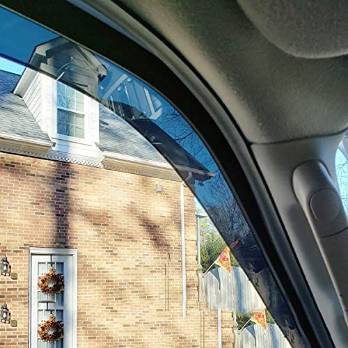 Original Side Rain Guards, 4pcs in-Channel Nice Wind Deflector Set, Window Visors Compatible with 2013-2019 Nissan Pathfinder 194479 - size: 2013-2019 Pathfinder(In-Channel)