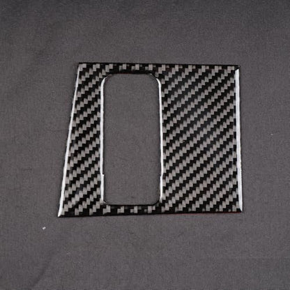 NVCNX Real Premium Carbon Fiber for Toyota Tundra 2022-2026 / Sequoia 2023-2026 2024 2025 Center Console Electronic Handbrake Button Panel Cover Interior Trim Accessories Overlay Sticker Decal 1PC - color: Center Console Electronic Handbrake Button Trim