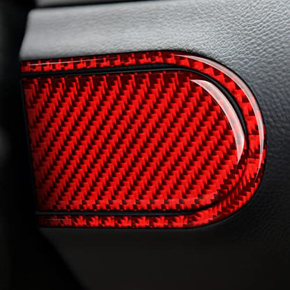 Car Sticker Carbon Fiber Decal Interior Trim Accessories for Chevrolet Camaro 2010 2011 - color: Right of Wheel