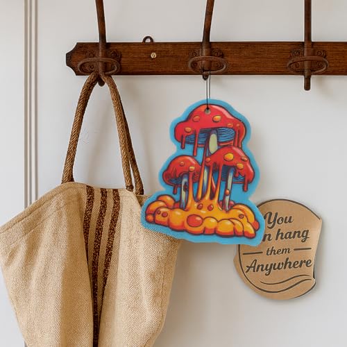 Funny Naughty Unique Car Air Fresheners Scented With Premium Oils By Fresh Fresheners (Shroomy Drip) - color: Shroomy Drip