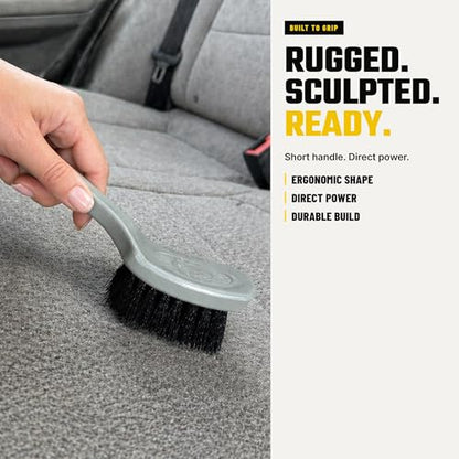 Chemical Guys, The Nifty Interior Detailing Brush 2 Pack, Soft Bristle Cleaning Tool for Car Vents, Dashboards, Steering Wheels, Door Panels, Cup Holders, Auto Interior Detail Brush Set - size: 2 Pack