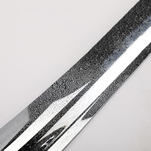 Side Wind Vent Deflector Sun Rain Guards for 14-18 Chevry Silverado/Sierra 1500,15-18 Silverado/Sierra 2500HD&3500HD Double/Extended Cab,4pcs Outside Mount Style Chrome Window Visor 94528Y - size: 14-18 Extended Cab(Chrome)