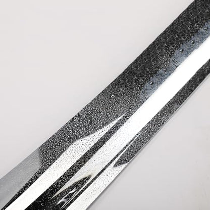 Side Wind Vent Deflector Sun Rain Guards for 14-18 Chevry Silverado/Sierra 1500,15-18 Silverado/Sierra 2500HD&3500HD Double/Extended Cab,4pcs Outside Mount Style Chrome Window Visor 94528Y - size: 14-18 Extended Cab(Chrome)