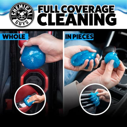Chemical Guys Sticky Icky Car Cleaning Gel, Green Apple & Sweet Strawberry Scent - Detailing Kit, Car Dust Crevice Cleaner, Slime Auto Air Vent, Cleaning Putty for Keyboard Cleaner (4 Pack) - CJK1004 - size: 3.5 Ounce (Pack of 4), style: Various