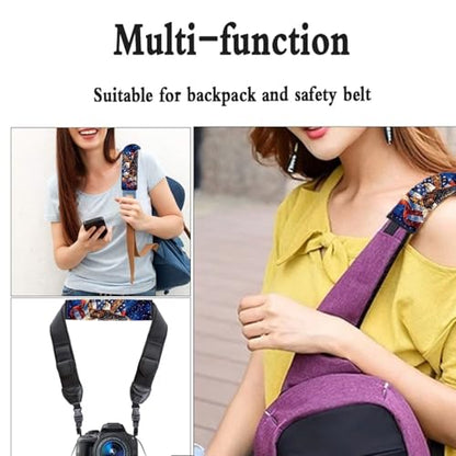 Eagle Flag Car Seat Belt Cover Shoulder Safety Strap Covers Pads 2 Piece Fashion Auto Interior Protect You Neck And Shoulder From The Seat Belt Rubbing - color: Eagle Flag-A
