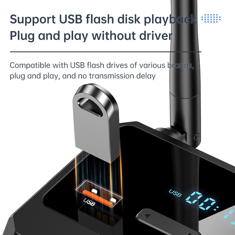 Bluetooth 5.3 Receiver, RCA Bluetooth Adapter for Home Stereo, Support Optical AUX 3.5mm, RCA Bluetooth Receiver Adapter for Stereo Speakers, Home Music Streaming Stereo System