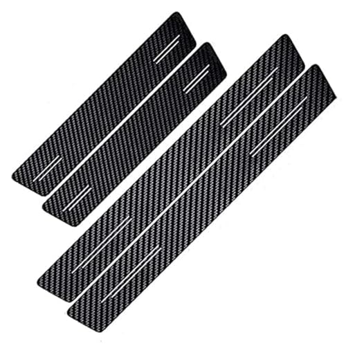 Car Door Sill Protector for Lincoln Nautilus 2024 2025,Waterproof Scratch Carbon Fiber Practical Reducing Scuff Lightweight Non-Slip Kick Plate Protector