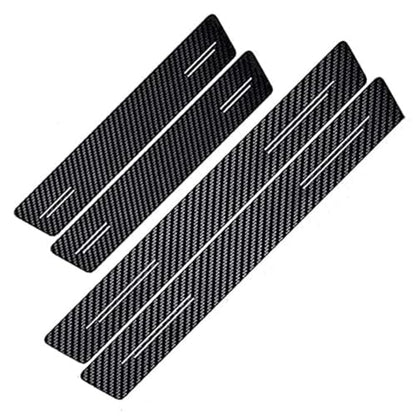 Car Door Sill Protector for Lincoln Nautilus 2024 2025,Waterproof Scratch Carbon Fiber Practical Reducing Scuff Lightweight Non-Slip Kick Plate Protector