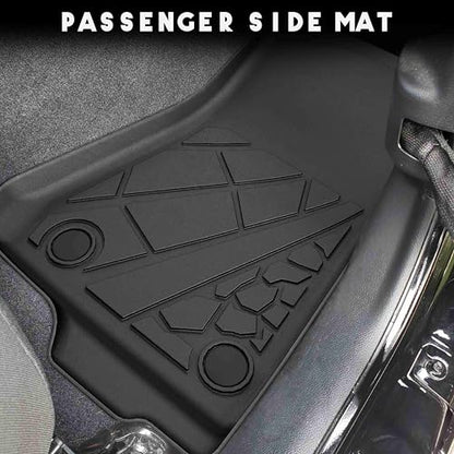 KARPAL Floor Mats & Truck Bed Mat for 2020-2025 2026 Jeep Gladiator JT, All Weather TPE Custom Fit Floor Liners Car Mats Accessories, Front & 2nd Row & Cargo Liner - style: 2020-2026 | For Jeep Gladiator | Combo Set