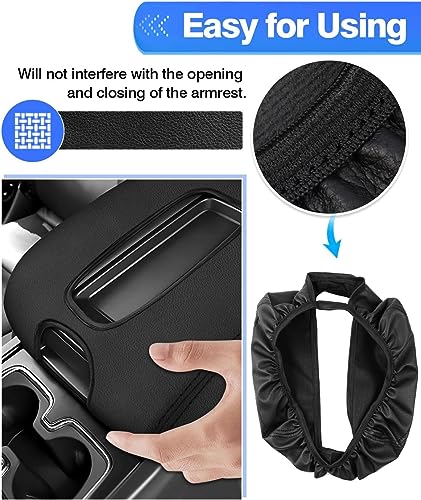 Autorder Center Console Cover for 2014-2018 Chevy Silverado/GMC Sierra 1500 2500 3500 Accessories Armrest Cover Anti-Scratch Middle Console Pad Armrest Protector(ONLY for Bucket Seat!) - size: 14-18 Chevy Silverado Bucket Seat