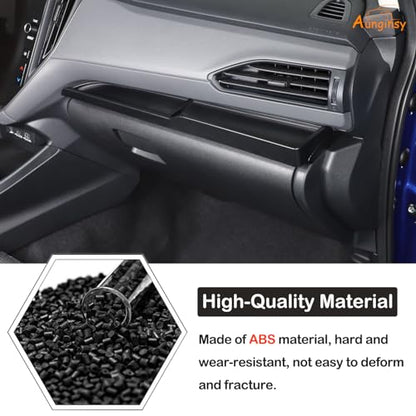 Aunginsy Passenger Dashboard Organizer Tray Compatible with Subaru Crosstrek 2024-2026 & WRX 2022-2026, Center Console Dashboard Table Tray Passenger Co-Pilot Side Storage Box Tray ABS Accessories