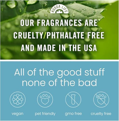 HoogaLife Car Air Freshener Diffuser 2 Pack Hanging Air Freshener - New Car Fragrance Oil Air Diffuser for Automobile, 45+ Days Long Lasting Fragrance Made in USA (N82)