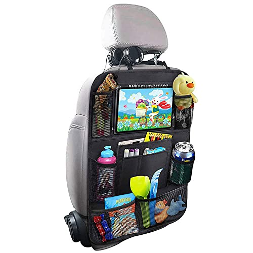 Tianle Backseat Car Organizer - Premium Car Organizer with 10" Table Holder, 9 Pockets, Road Trip Essentials for Travel Accessories (1 Pack) - color: 1 PACK