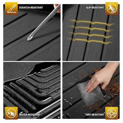 Powerty Trunk Mat for Mazda MX-5 Miata 2016-2025 2026 Accessories, All Weather Cargo Mat TPE Cargo Liner Replacement for Rear Trunk,Black - size: Cargo Mat｜for｜16-25｜mazda Mx-5 Miata