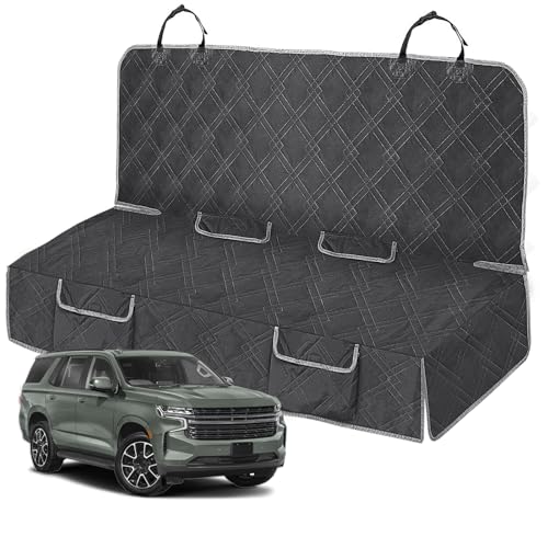 Dog Seat Cover Compatible with Full-Size SUV Ford Expedition, Chevy Tahoe/Suburban, Dodge Durango, GMC Yukon/Yukon XL, Cadillac Escalade/ESV, Jeep Wagoneer, Pet Car Bench Back Seat Cover - size: Expedition/Tahoe/Yukon/Escalade