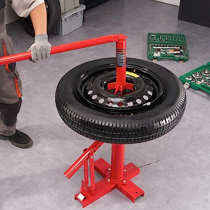 VEVOR Manual Tire Changer, Portable Hand Bead Breaker Mounting Tool for 8"-16" Tires, Compatible with Car Truck Trailer, Tire Mounting Machine for Home Garage Small Auto Shop - style: Tire Changer