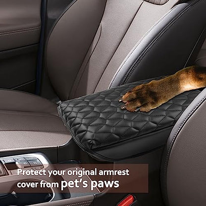 SKTU for 2019 2020 Hyundai Santa Fe Central Console Armrest Pad 2020 Santa Fe TM Seat Box Cover Hyundai Automotive Car Center Console Soft Cushion - color: 2019 2020 Santa Fe