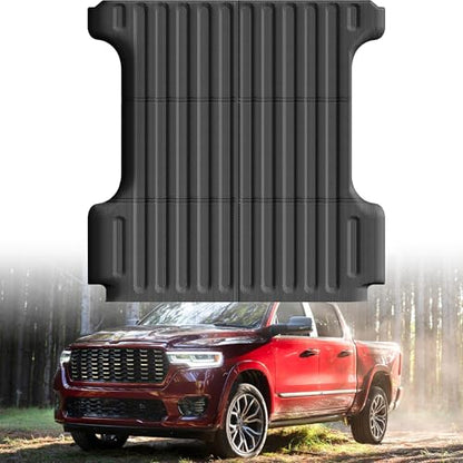 Truck Bed Mat Bed Liner Fit for Ram 1500/1500 RHO 2019-2026 & RAM 1500 Classic 2019-2024 Short Bed (5.7 FT / 67.4inches) Not for Rambox, All Weather Protection TPE Pickup Car Bed Mat - style: 12)2019-2026 |Ram 1500 Short Bed Mat (5.7 FT / 67.4” Bed)