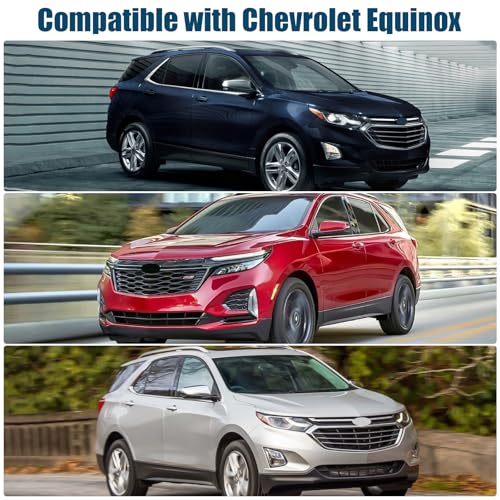 6 Layers Custom Fit Windshield Sun Shade for 2017-2024 Equinox, Foldable Car Sunshade with Storage Bag, Heat Reflective & UV Protection - size: 2017-2024 Chevrolet Equinox
