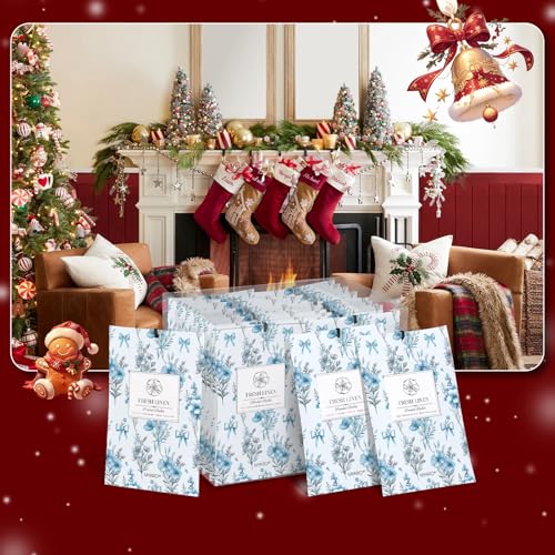 MYARO 20 Packs Fresh Linen Sachets for Drawer and Closet, Long-Lasting Sachets Bags Air Freshener Fresh Scents, Potpourri Bags Home Fragrance for Lover - color: Linen Fresh