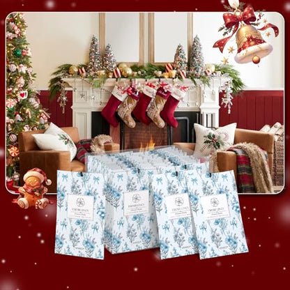 MYARO 20 Packs Fresh Linen Sachets for Drawer and Closet, Long-Lasting Sachets Bags Air Freshener Fresh Scents, Potpourri Bags Home Fragrance for Lover - color: Linen Fresh