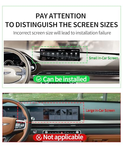 Car Phone Holder for 2021-2024 Genesis GV80 Accessories, 360° Rotation Phone Mount Compatible with MagSafe, Cell Phone Holder Does Not Affect Air Vent