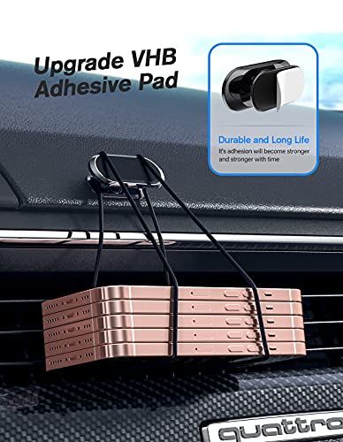 Magnetic Phone Holder for Car[2 Pack],Phone Holders for Your car [Upgrade Magnet] -360 Rotation,Car Magnet Phone Mount Compatible with All Cell Phone - color: Black