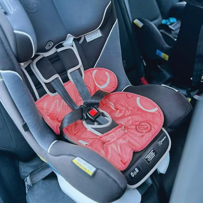 Piddle Pad 2-Pack, Potty Training Car Seat Protector, Toddler Car Seat Cover & Stroller Protector, Machine Washable Waterproof Car Seat, Anti-Slip, Universal Fit (Pink) - color: Pink