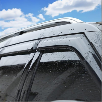 Rainproof Side Window Wind Deflectors for Benz E-Class W213 2017-2023 | Tape-on Sun Rain Guards, Stylish Car Window Visors & Vent Deflectors Installation Tape Included MB54 - size: E-CLASS W213 2017-2023