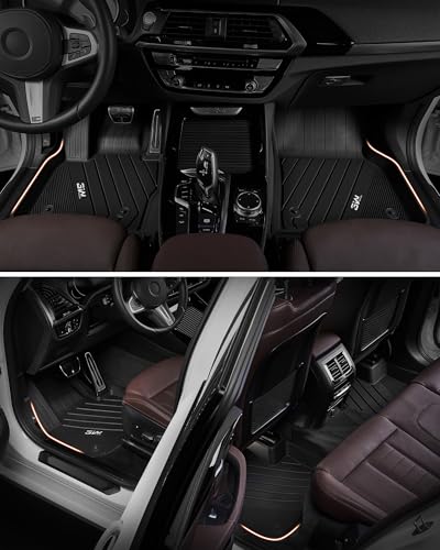 3W Floor Mats & Cargo Liner Fit for Nissan Kicks 2025 2026 (Not Fit Play Version) Accessories TPE All Weather Floor Liner, 1st & 2nd Row Car Mats Tunk Mats Full (Not for Play Version) - size: 6.Kicks|25|Floor Mats & Cargo Liner